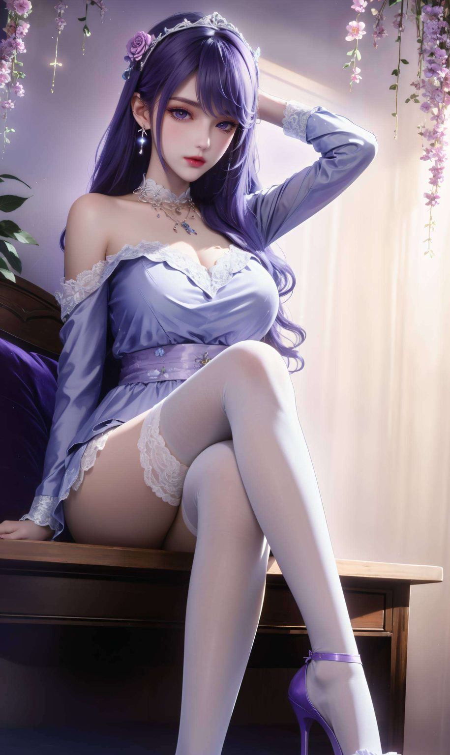 圣采儿精美二次元壁纸集，手机专属ins风美学呈现