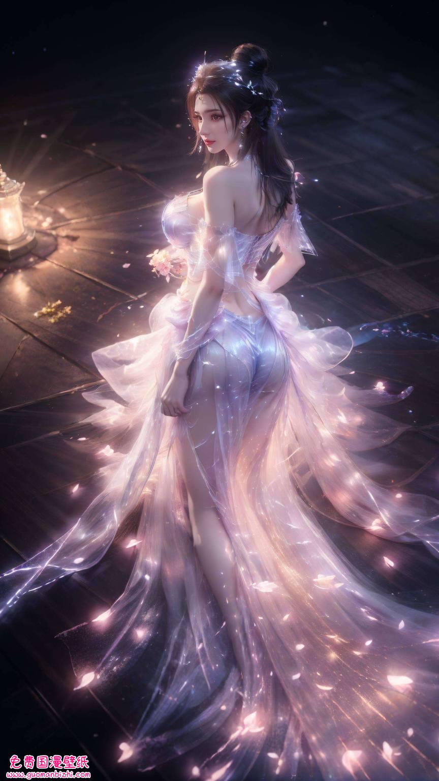 马良李慕婉高清壁纸集：AI图片素材免费壁纸分享，平板动画壁纸精选