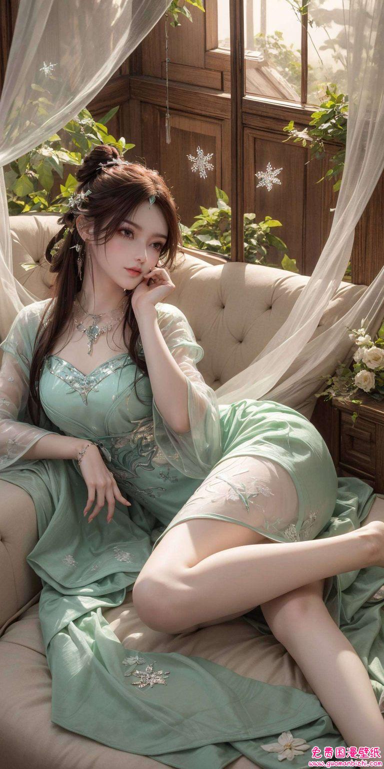 叶倾仙高清护眼壁纸，游戏与PC壁纸的绝美融合