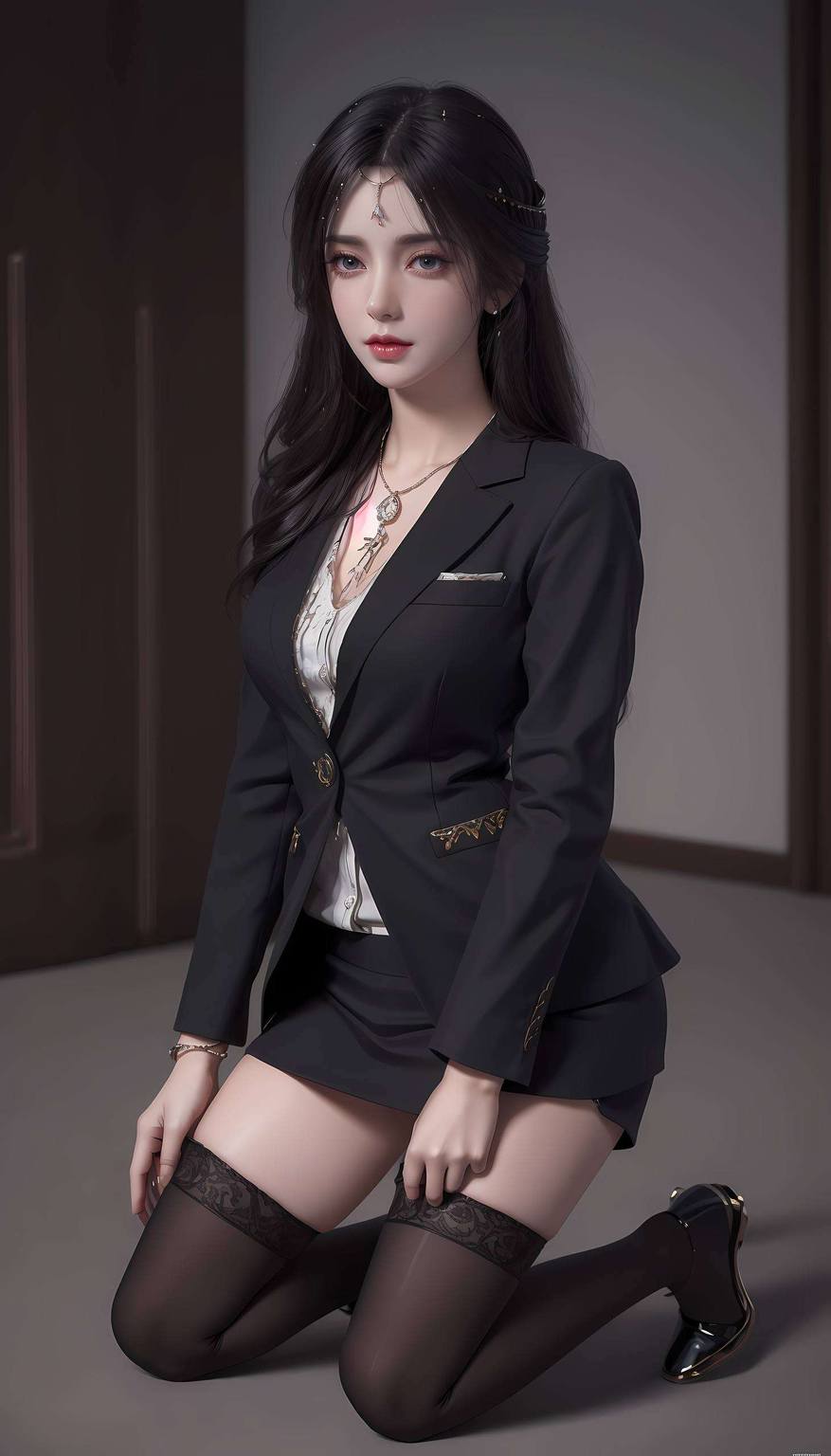 石昊背云曦：AI创作壁纸，完美像素，Win10动画壁纸集锦