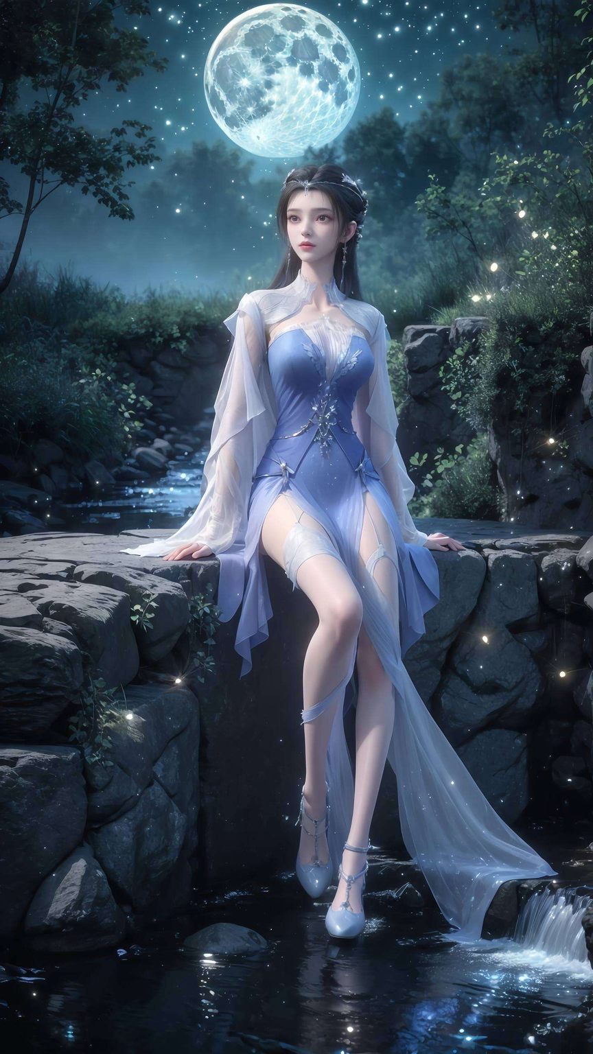 王林李慕婉高清壁纸概念图——AI动漫人物壁纸，免费壁纸包，PC最美壁纸集锦