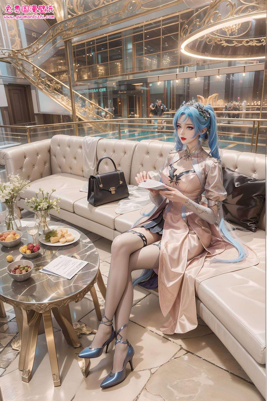 AI壁纸护眼精选，苹果最美壁纸，唐舞桐动漫高清图片集。