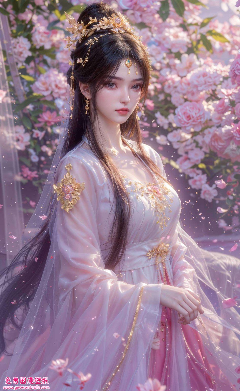 李慕婉与王林：AI图例AIGC免费壁纸秀，Win10简洁高清壁纸集锦