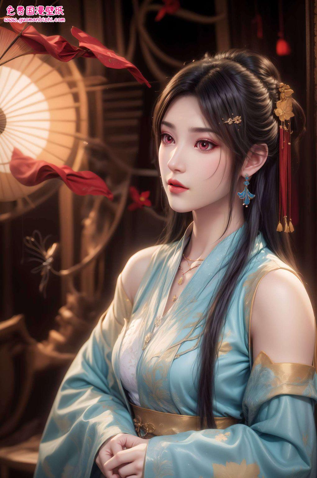 元尊周元夭夭：AI动漫人物精细角色，iPhone漫画壁纸精选集