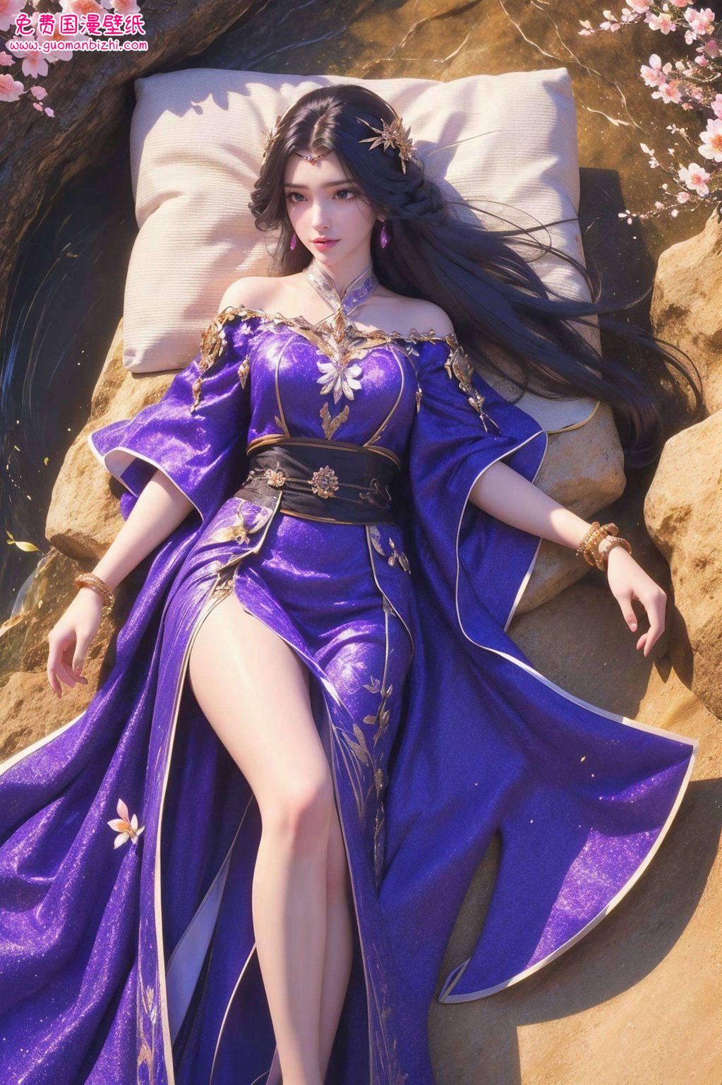 国漫云曦：AI生成壁纸，AIGC极简，苹果动画，一机在手，壁纸无忧。