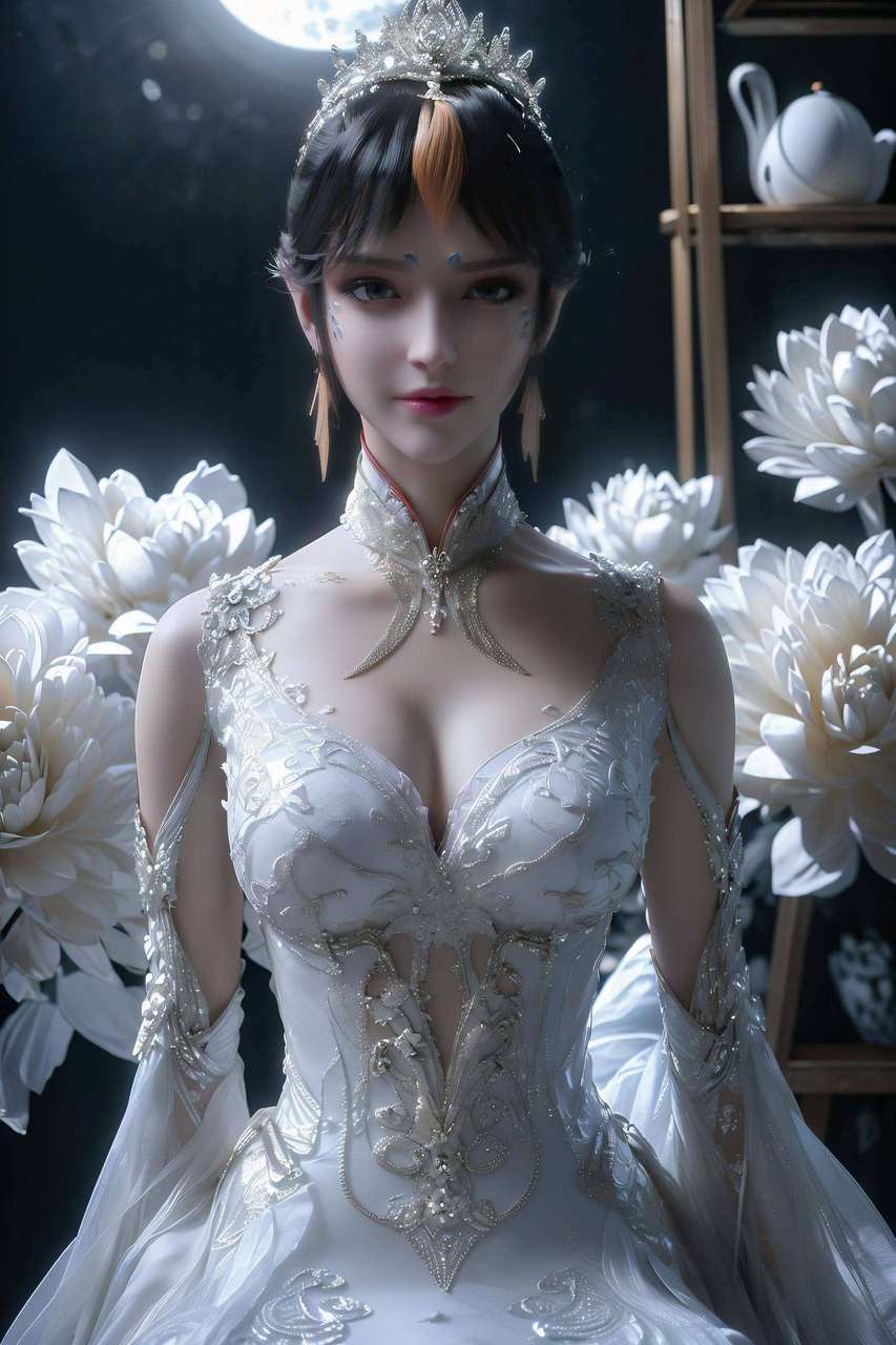 斗破苍穹凤清儿手机壁纸：高品质护眼iPhone桌面背景