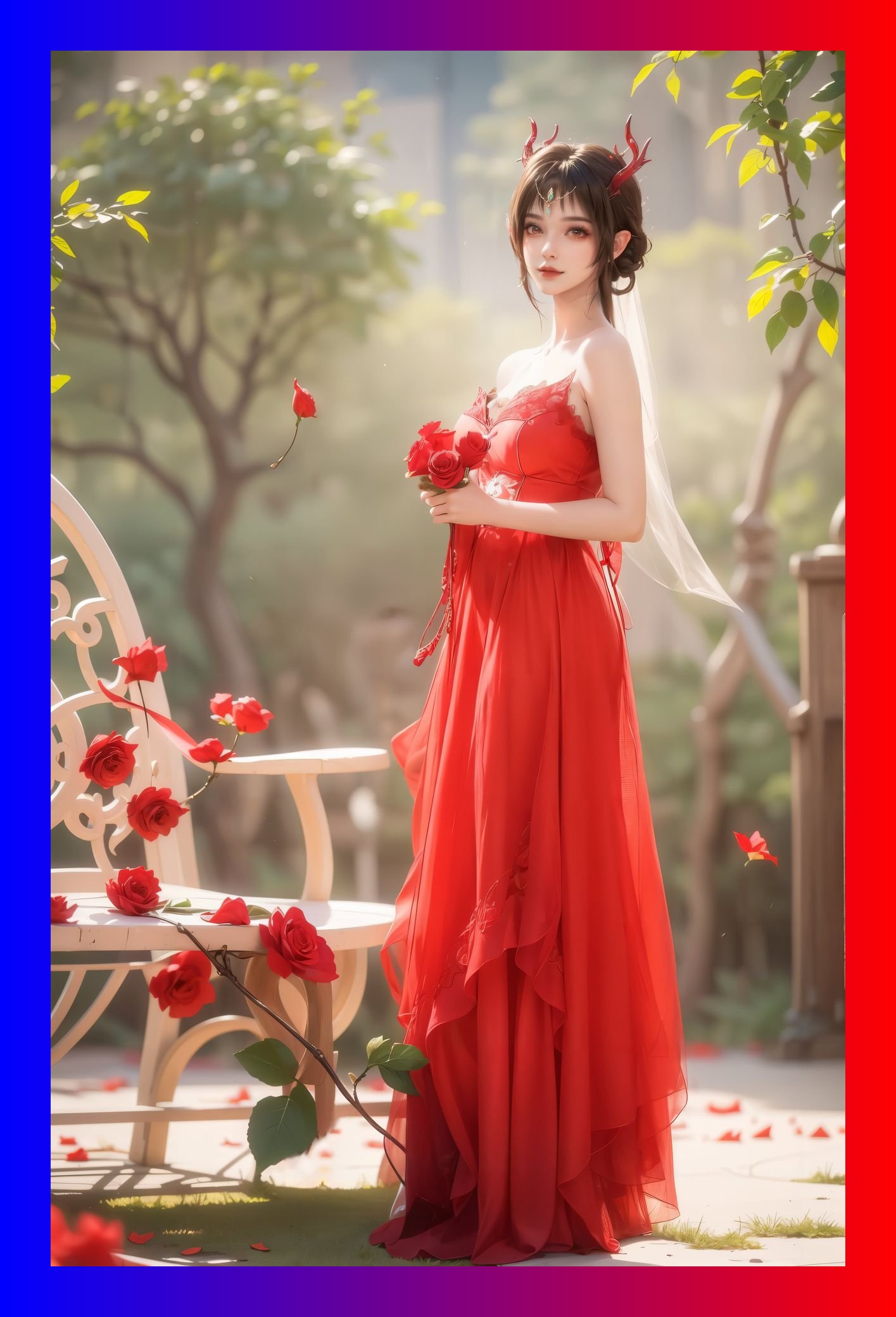 精致ai生成百炼成神云落高质量8k图包壁纸