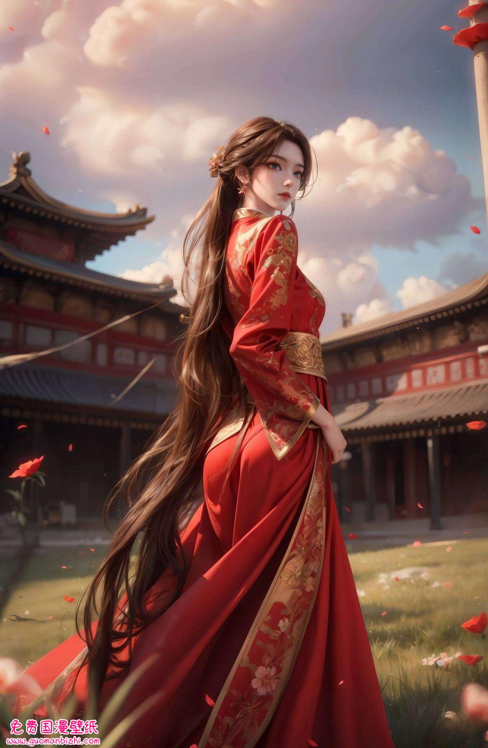 元龙蔷薇ipai——AI范例壁纸，免费壁纸包，手机可爱壁纸集