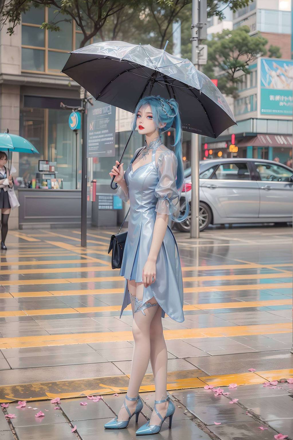 静态护眼壁纸手机壁纸：唐舞桐腿部风采特辑