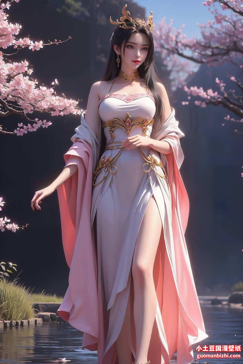 ai高清手机壁纸:完美世界 壁纸设计：天狐仙子