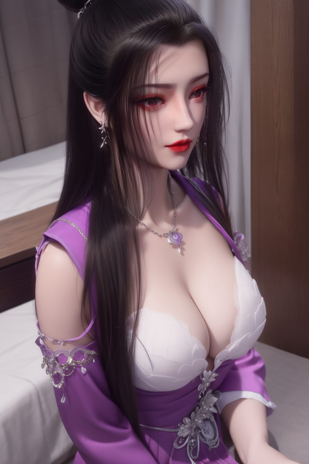 国漫仙逆柳眉AI范例壁纸，高清护眼手机墙纸图文集。