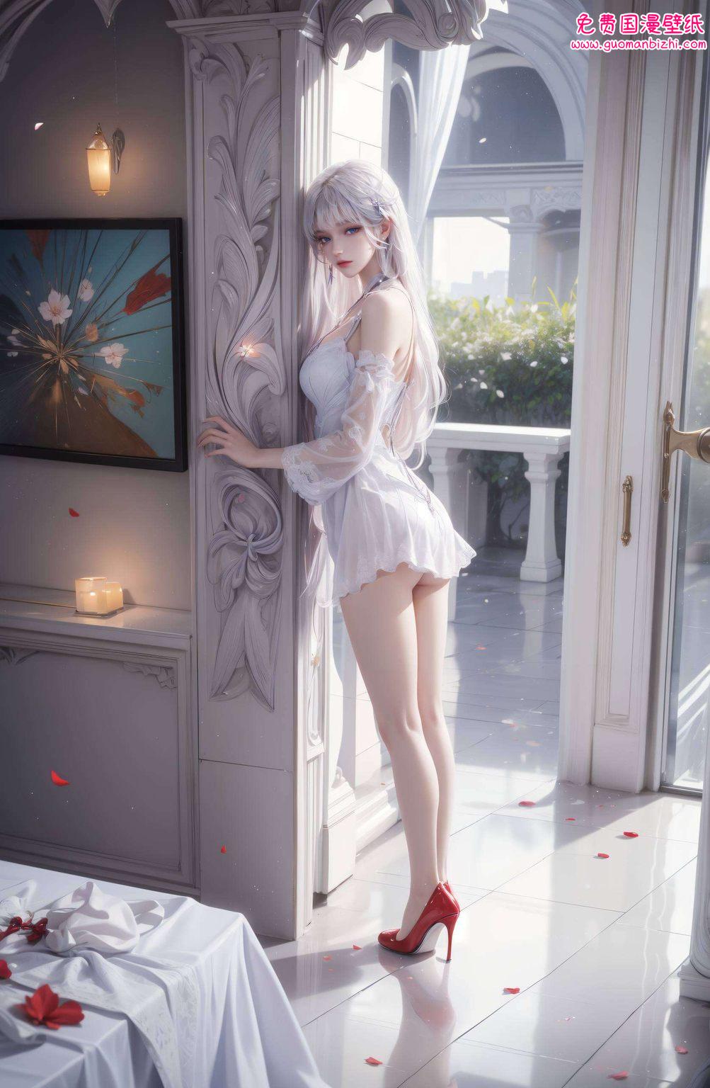 圣采儿AI素材：护眼壁纸，平板粉色超清，动态壁纸盛宴