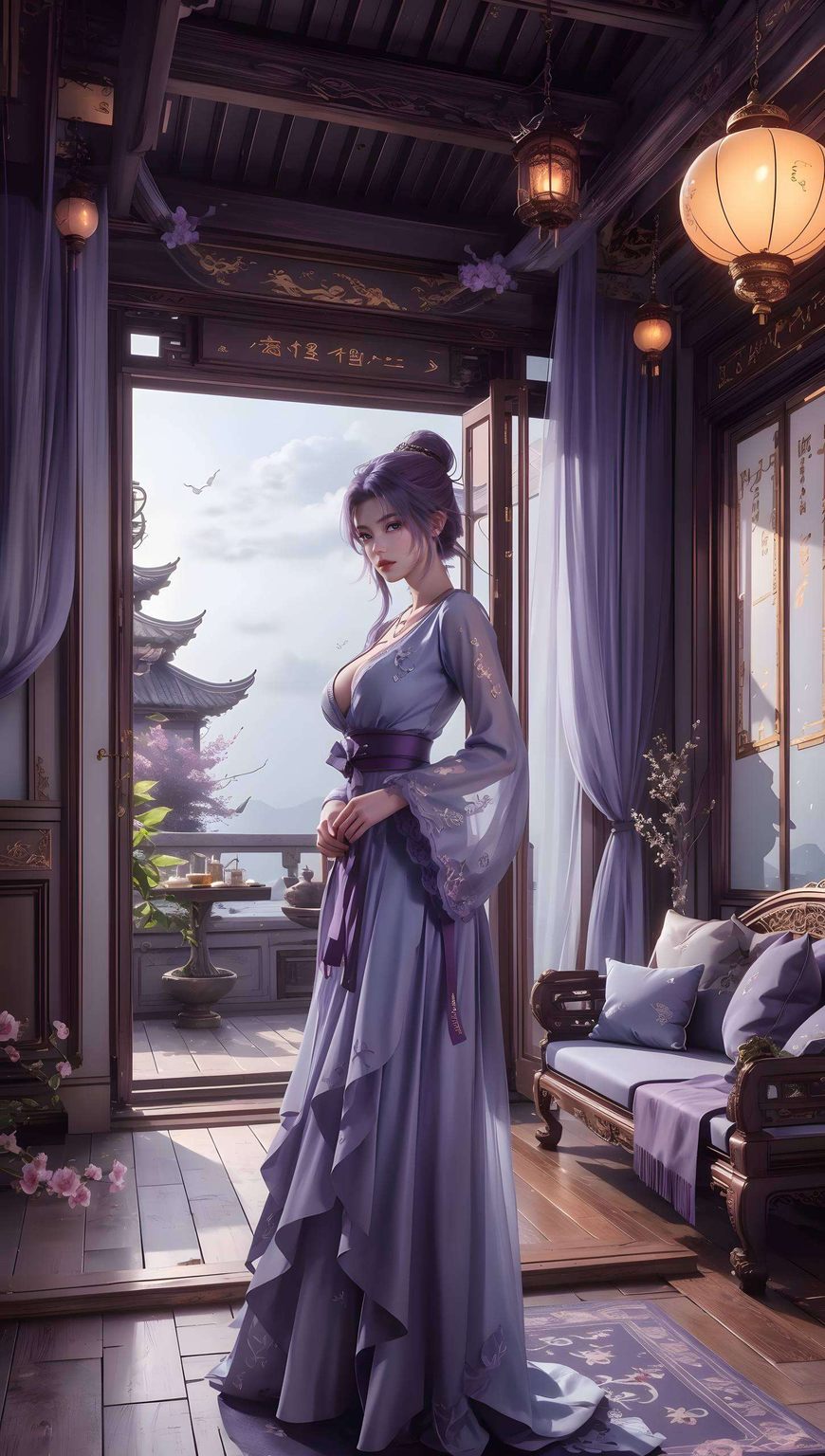 师兄云霄仙子：AI生成AIGC免费壁纸包，苹果动画壁纸精选集