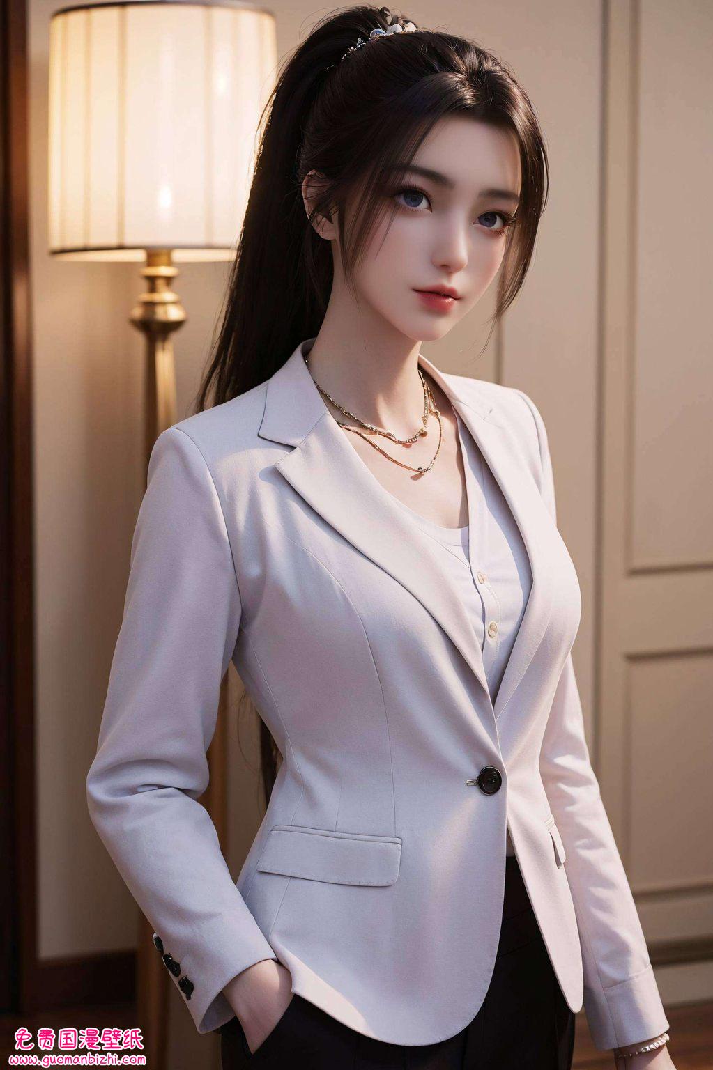 周小环手机桌面，AI角色壁纸，高清竖屏，免费壁纸分享，IPAD锁屏必备。