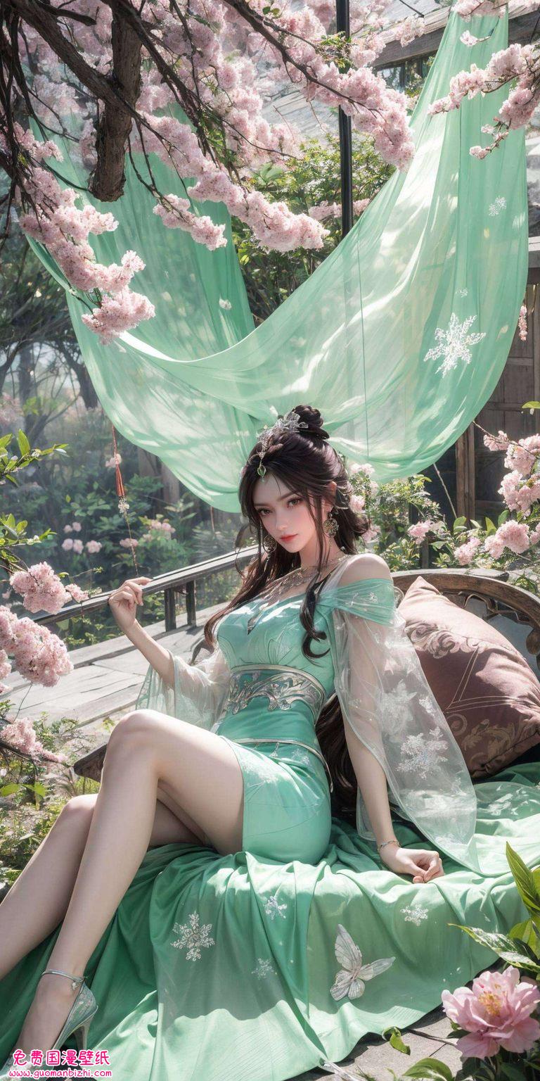 叶倾仙女生壁纸,精细角色描绘,iPhone专属ins风格横屏仙境 叶倾仙女生壁纸,精细角色描绘,iPhone专属ins风格横屏仙境