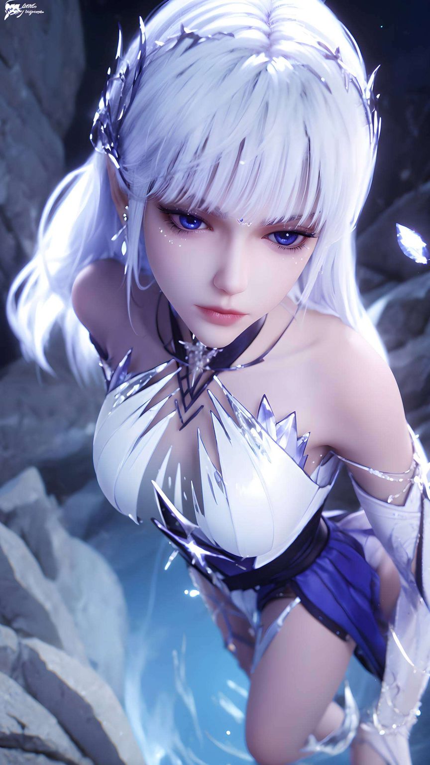 龙皓晨与圣采儿：完美高清精细角色PC唯美手机壁纸集