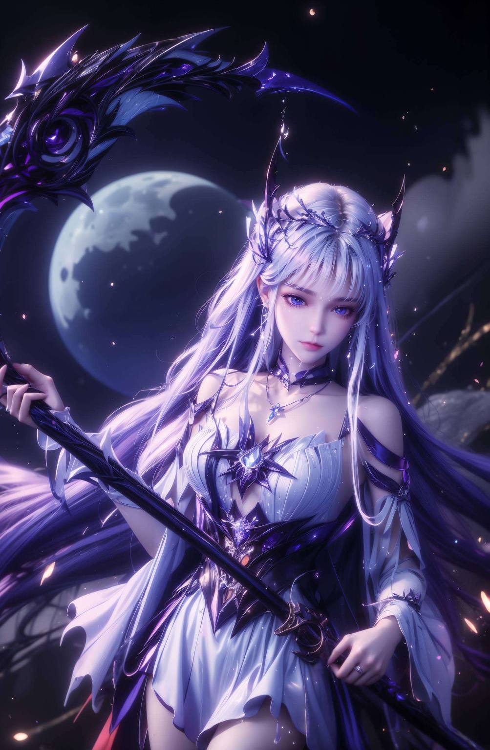 国漫壁纸圣采儿空姐装：AI图片素材免费壁纸合集，电脑艺术壁纸精选