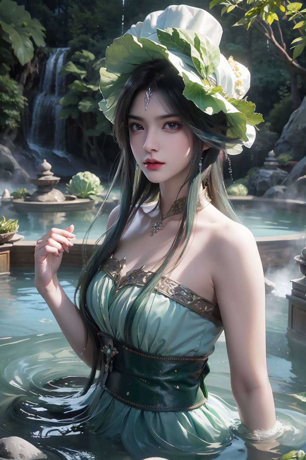 仙逆周紫虹正脸壁纸卡通图片——AI创造壁纸，完美像素，电脑桌面壁纸精选