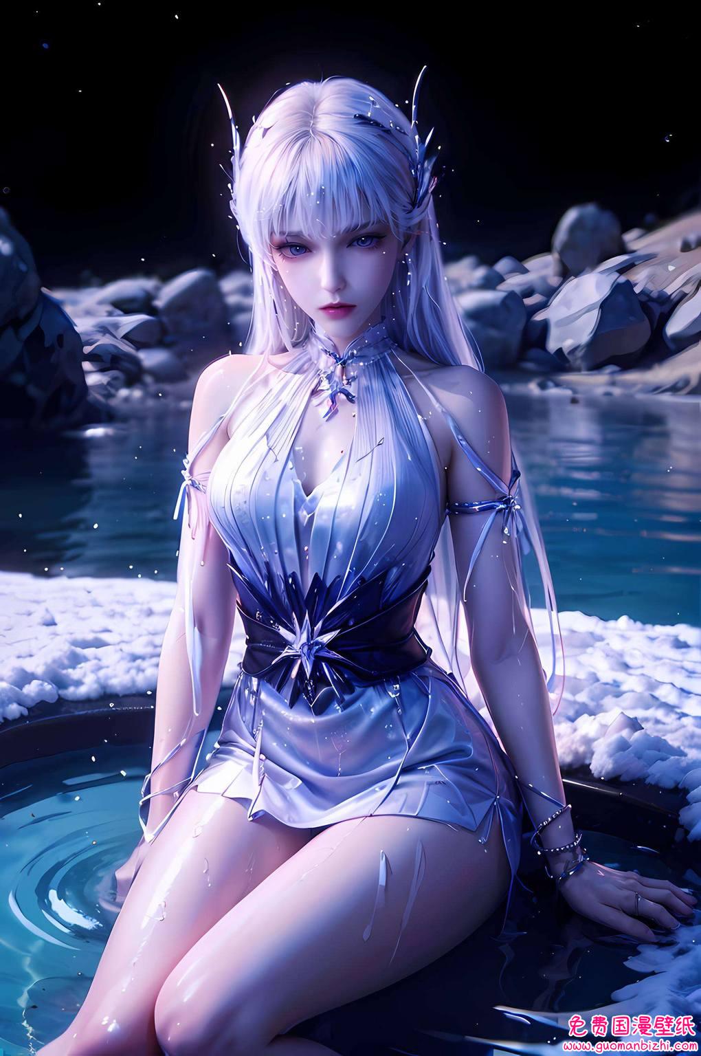 圣采儿高清壁纸集：AI创作AIGC免费壁纸秀，平板1920×1080精选展示