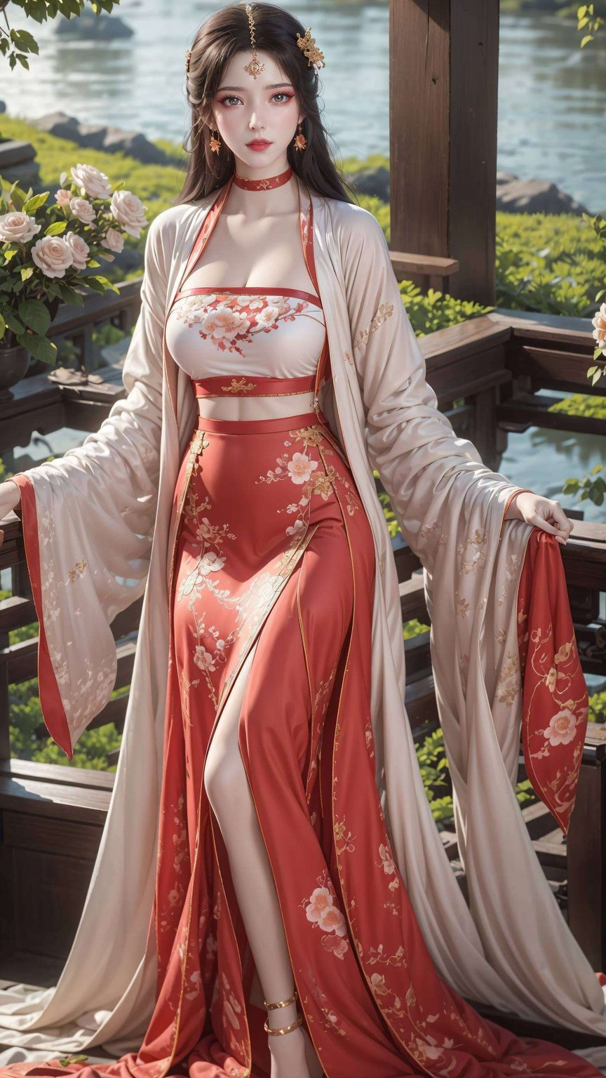 女生壁纸集：精细角色描绘，Win10锁屏壁纸，墨云苹果风华