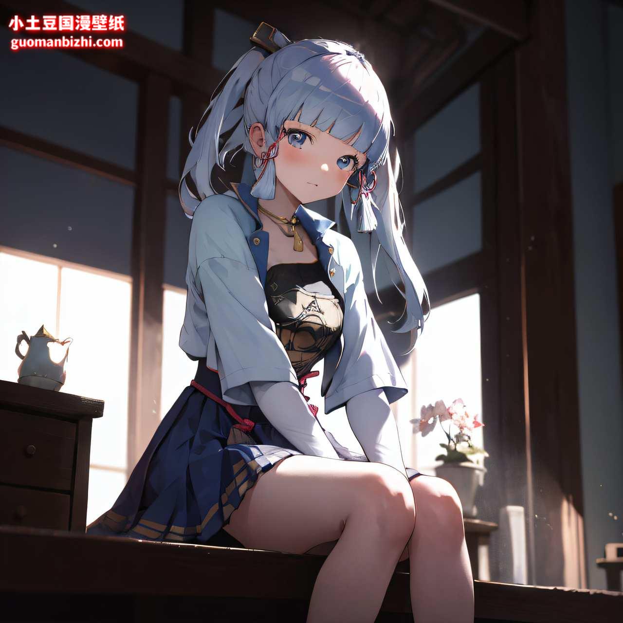 原神官方壁纸神里凌华：超清晰免费电脑ins风合集