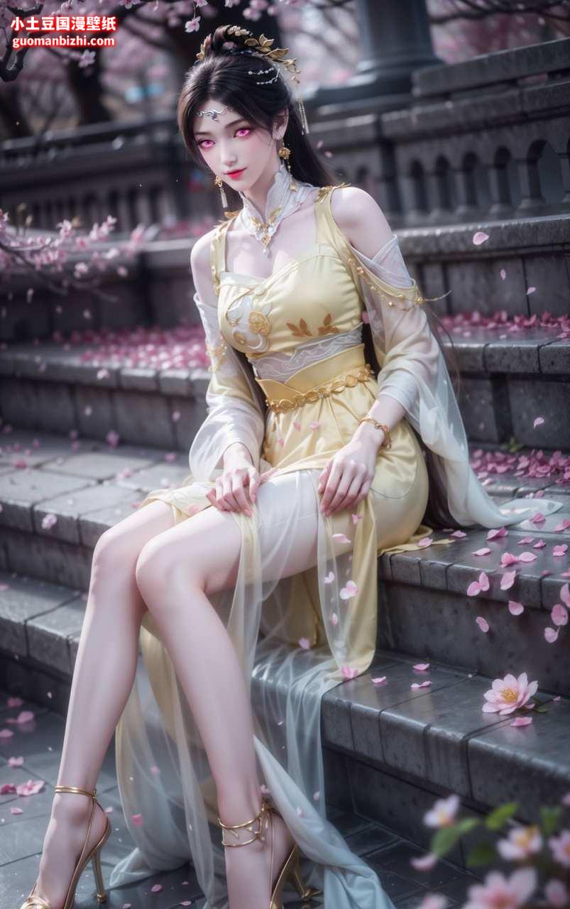 ai动漫壁纸:金瓶儿超高清壁纸自取