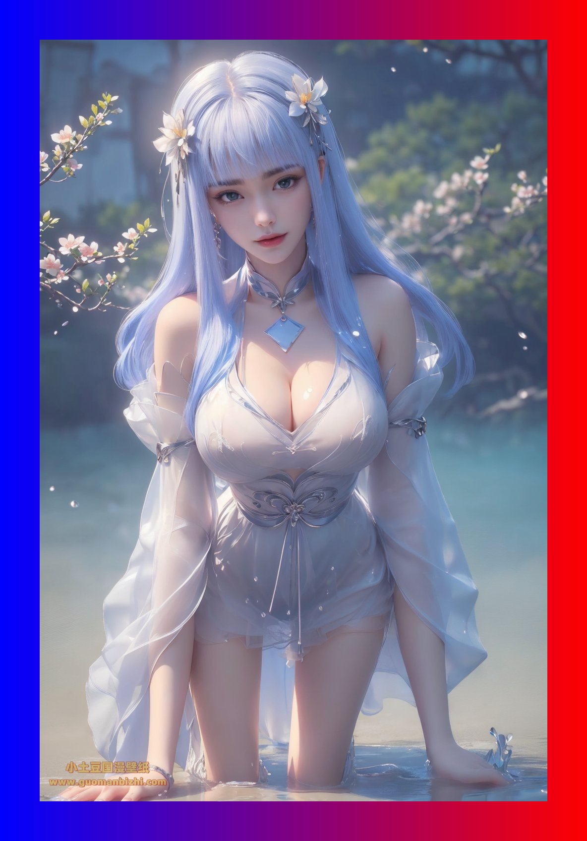 炸裂的ai女神百炼成神宁雨蝶超清晰8k打包壁纸