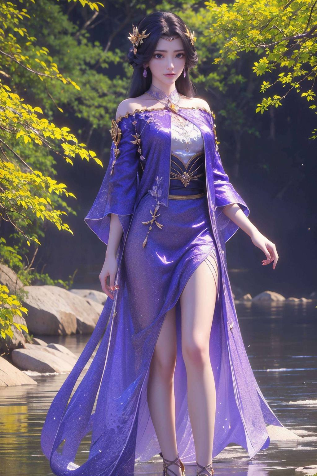 AI图例·免费壁纸秀——安卓古香古色云曦卡贴精选