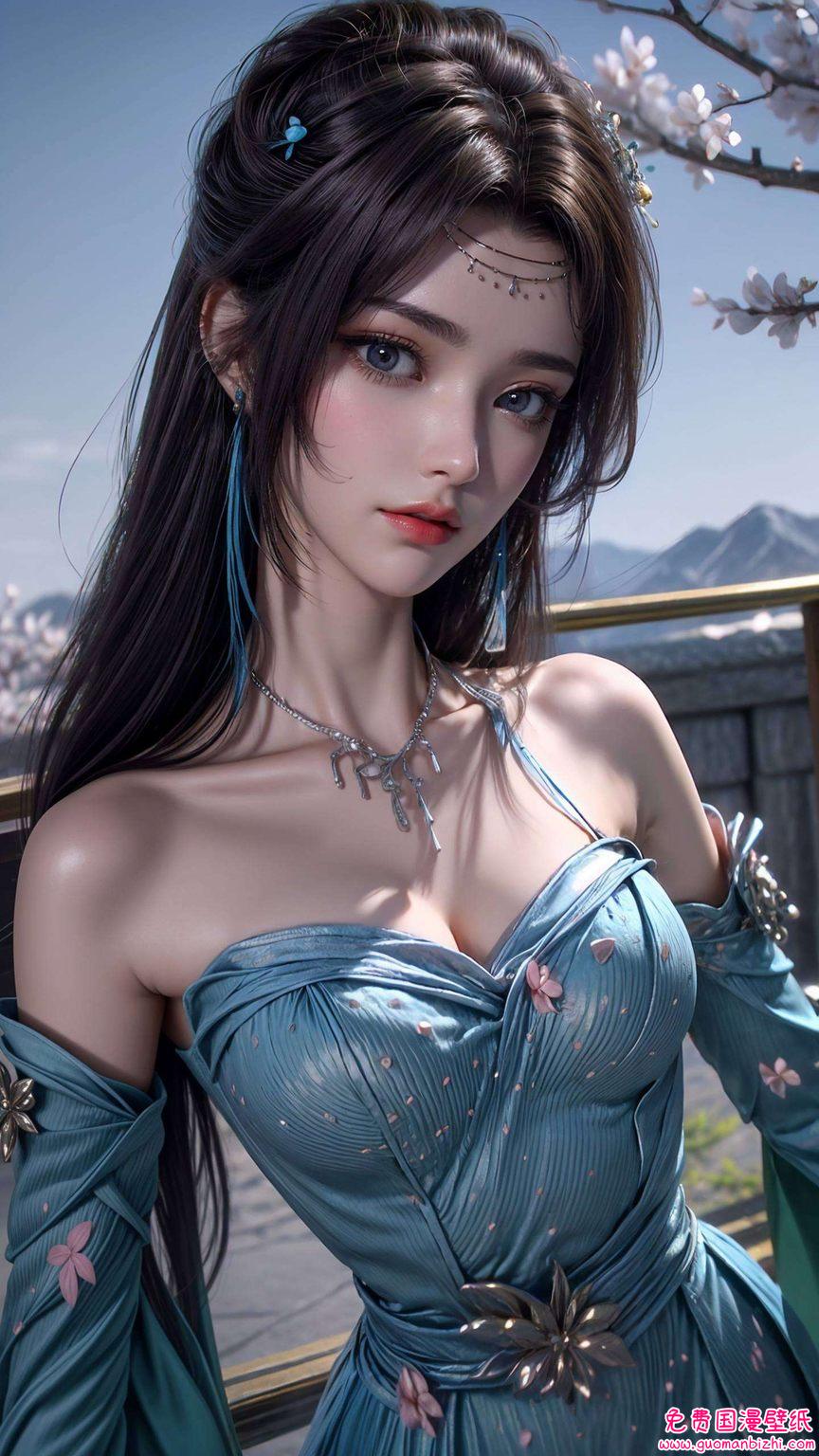 云韵黑色壁纸图片大全集——AI创作二次元&Win10壁纸艺术精选