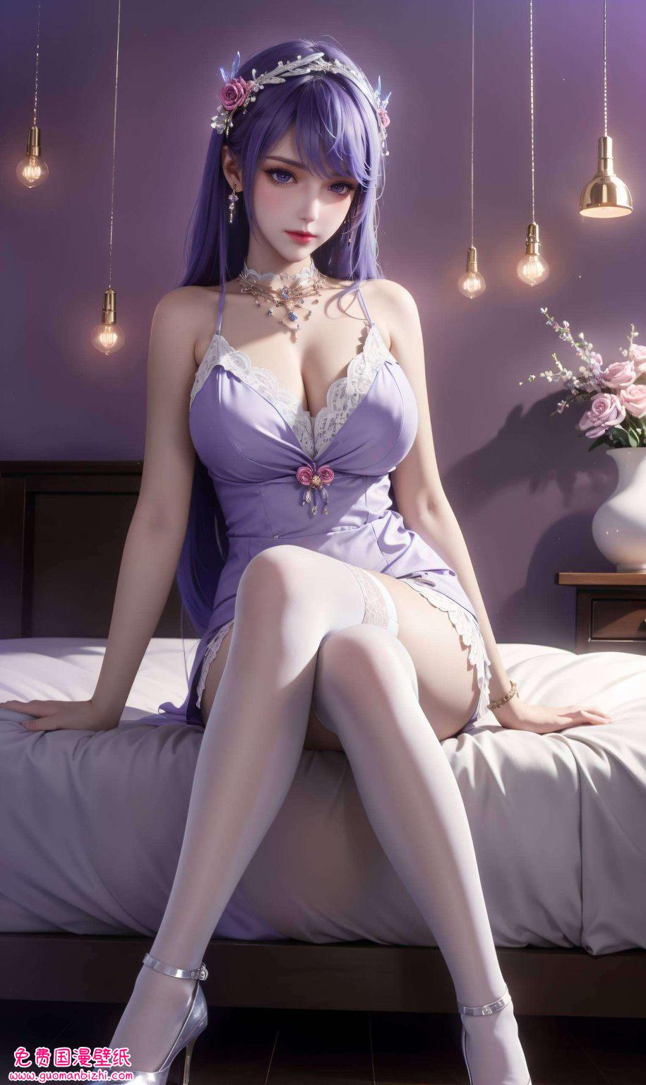 圣采儿漫画高清图片——AI创造精细角色，Win10壁纸潮图精选