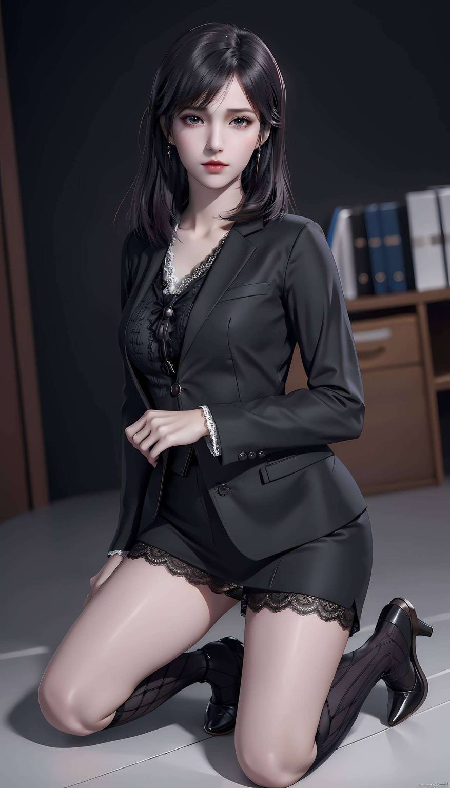 徐欣长腿壁纸图片大全：AI绘画壁纸，精细角色，安卓粉色主题精选集