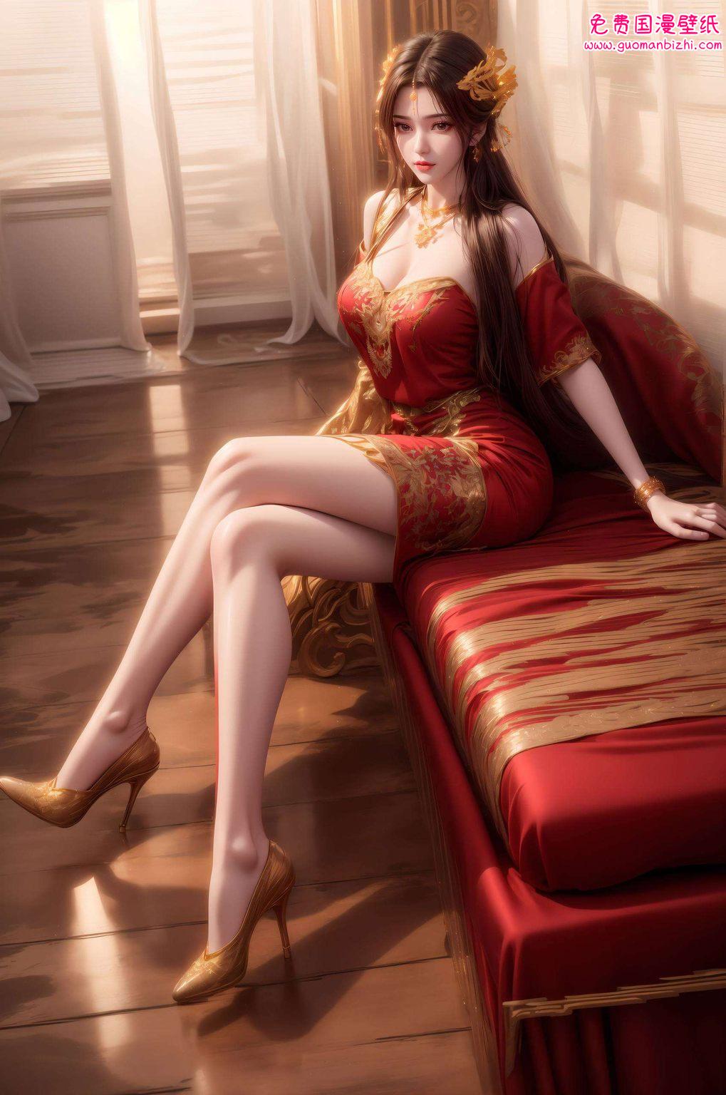 仙逆动漫壁纸：李慕婉最新AI角色壁纸，完美像素手机古香古色