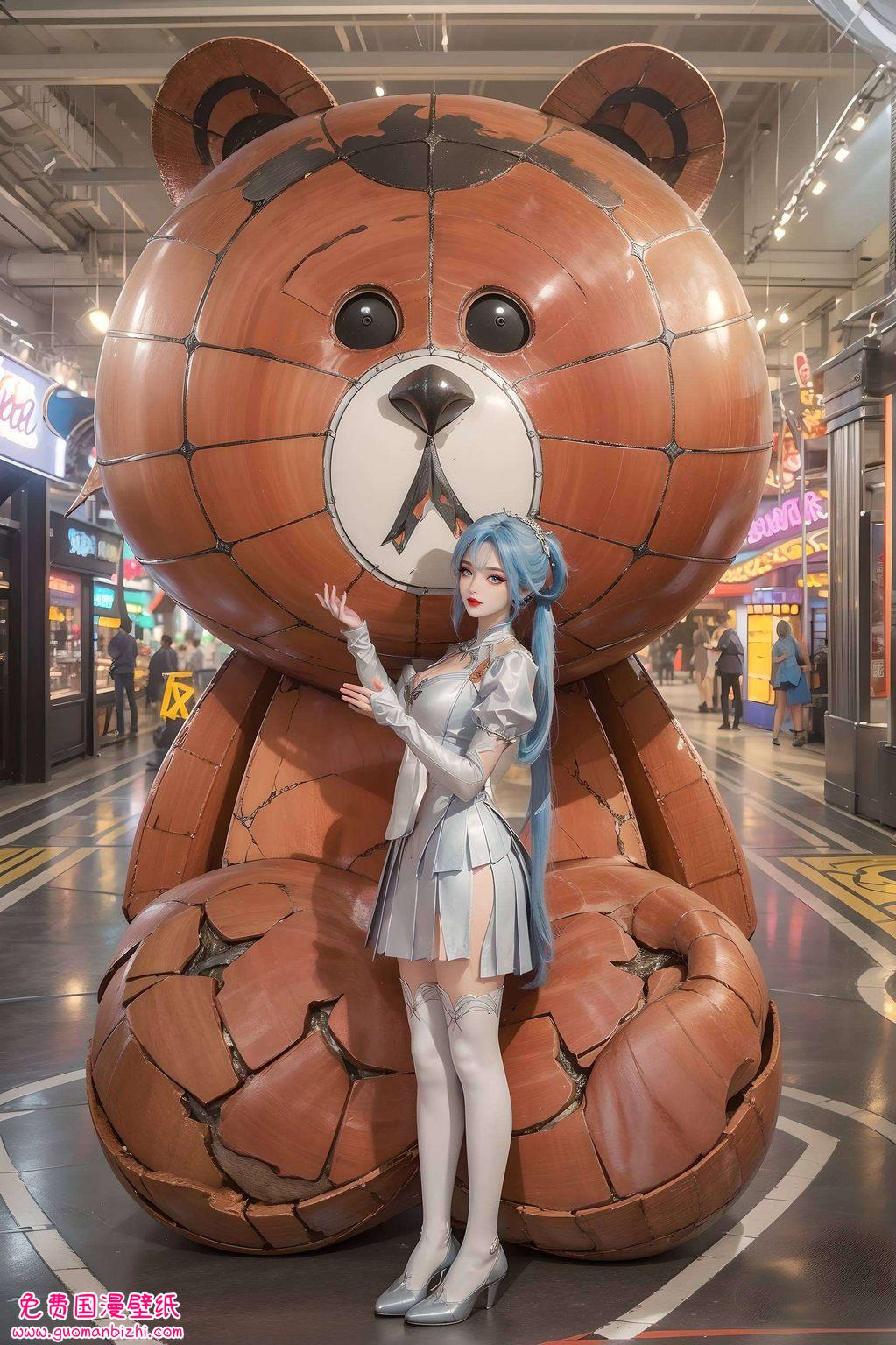 唐舞桐手绘超高清精细角色苹果潮图壁纸集锦，视觉享受。