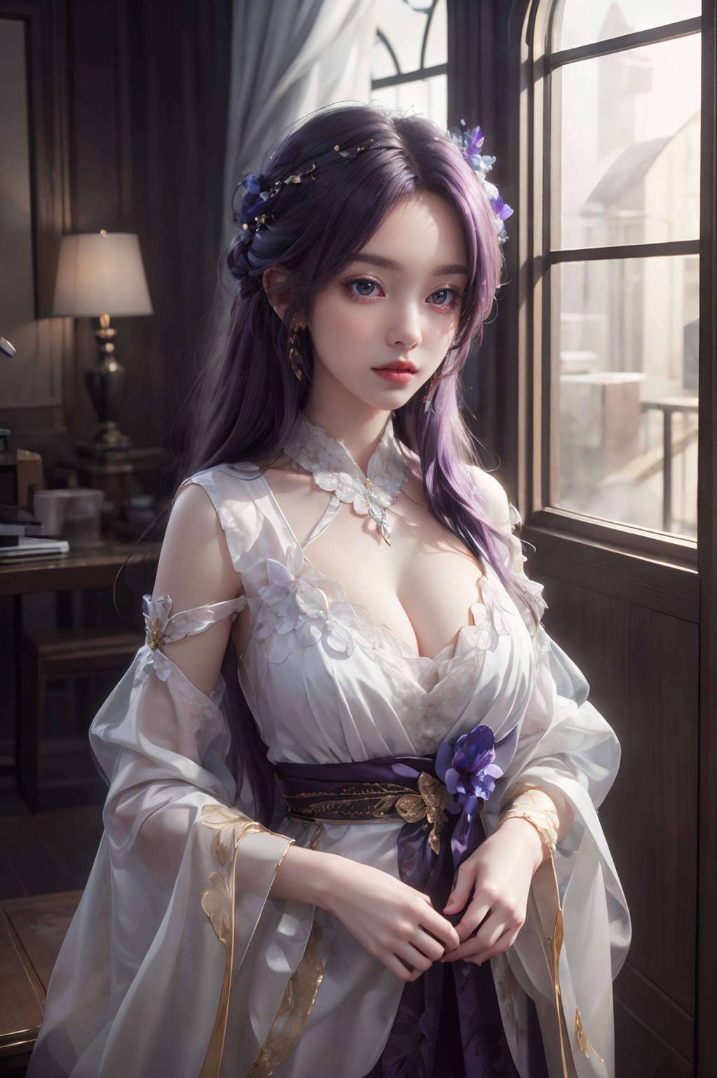 云曦手绘壁纸高清图片大全：AI生成图片，动漫壁纸PC桌面主题集锦