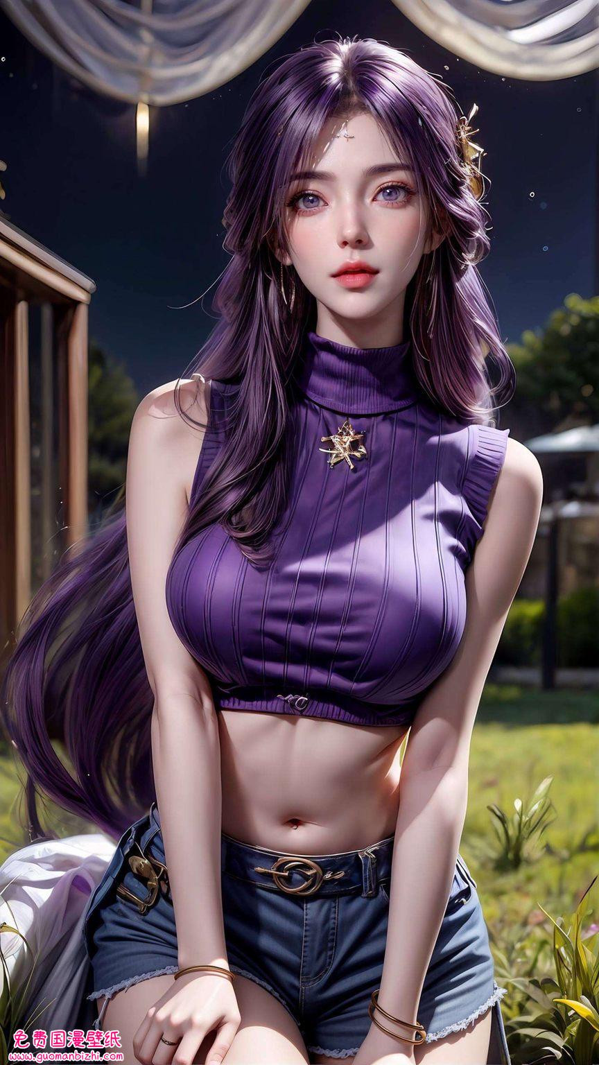 火灵儿云曦壁纸集：AI生成素材，免费装饰iPhone桌面美图