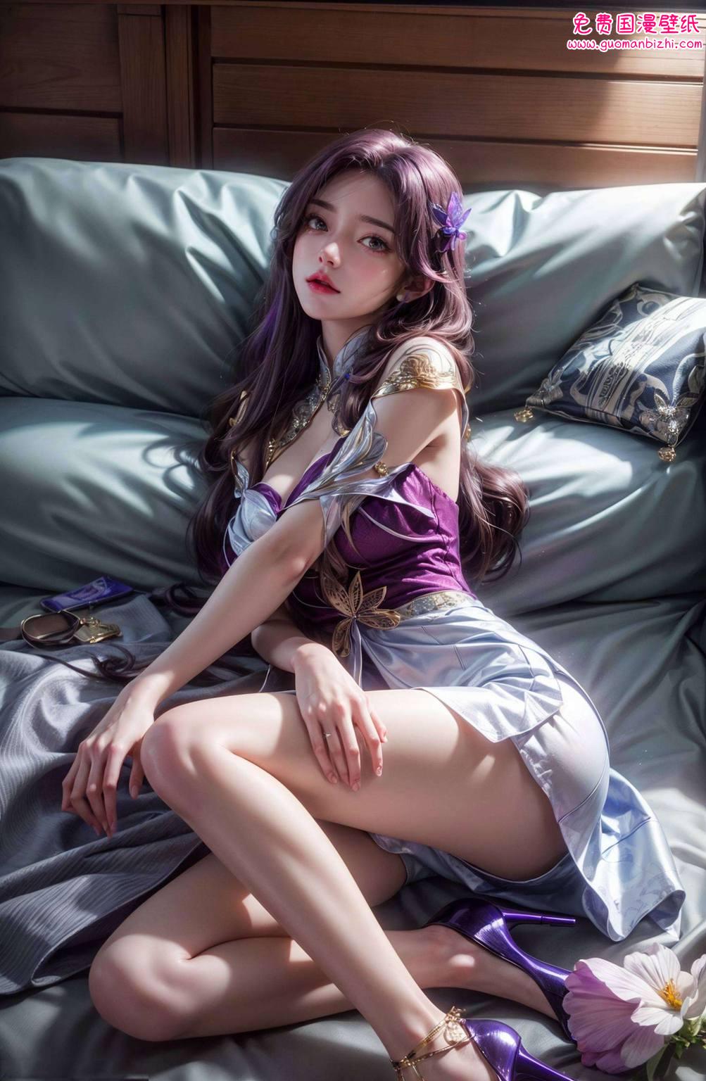 AI图例·免费壁纸秀——安卓古香古色云曦卡贴精选