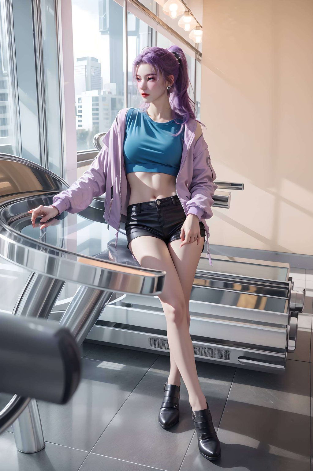 师兄啊师兄云霄高清变装——AI图片模型护眼壁纸，Win10壁纸，漫画壁纸集