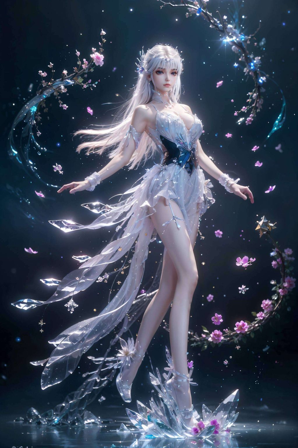 AI范例：动漫壁纸iPhone最美壁纸——圣采儿高清攻略