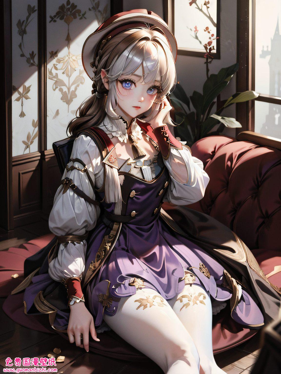 神里凌华高清竖屏壁纸集，AIGC免费下载，苹果桌面主题精选。