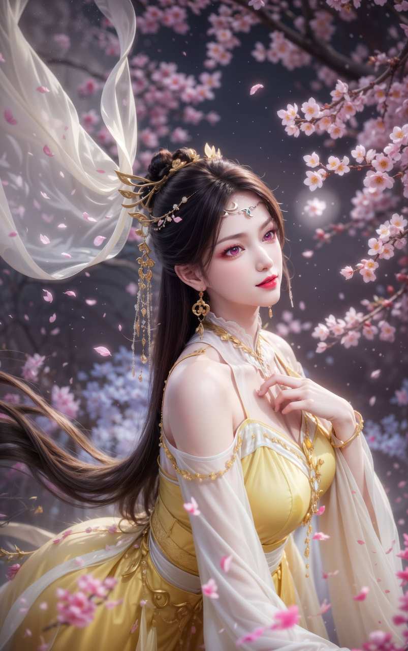 ai动漫壁纸:金瓶儿超高清壁纸自取