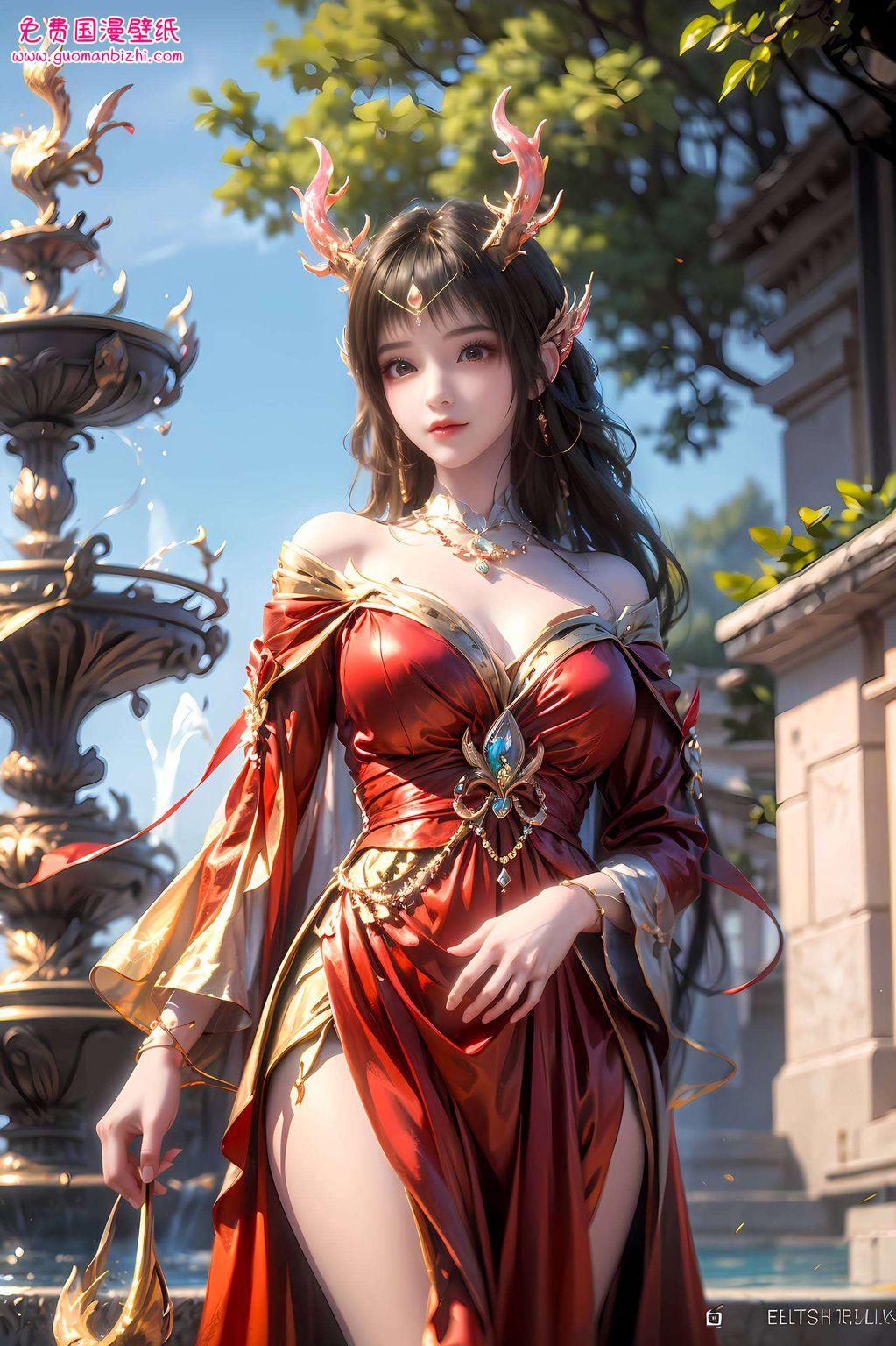 百炼成神云落电脑壁纸：AI动漫人物与二次元壁纸，苹果古风漫画之美集锦