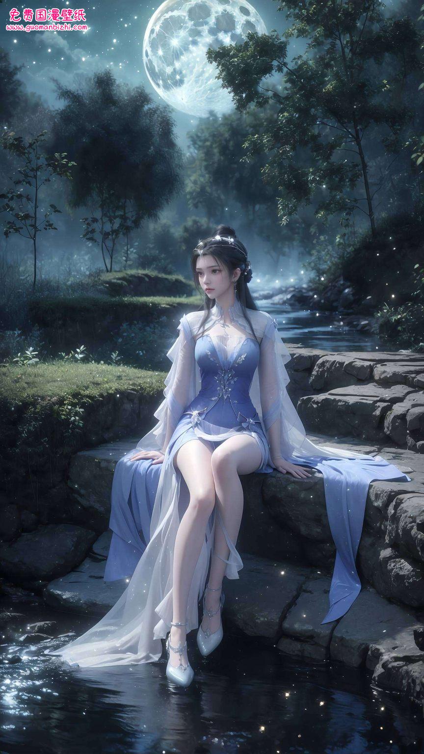 AI创造仙逆李慕婉免费壁纸集，苹果宽屏专属美学呈现