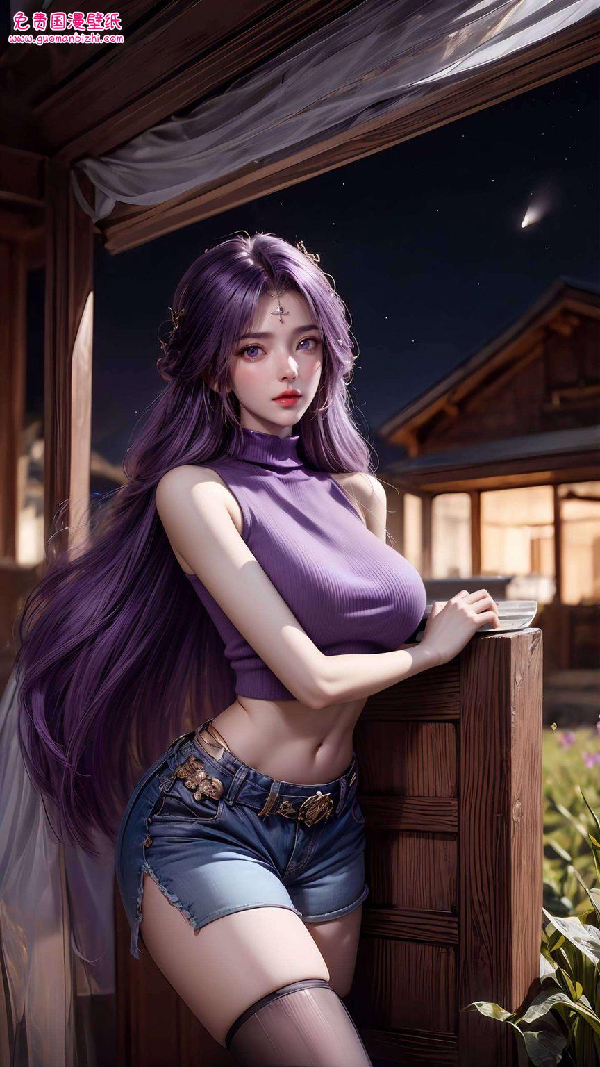 AI绘画古风云曦壁纸下载，高清电脑专用，免费畅享暗黑系之美。