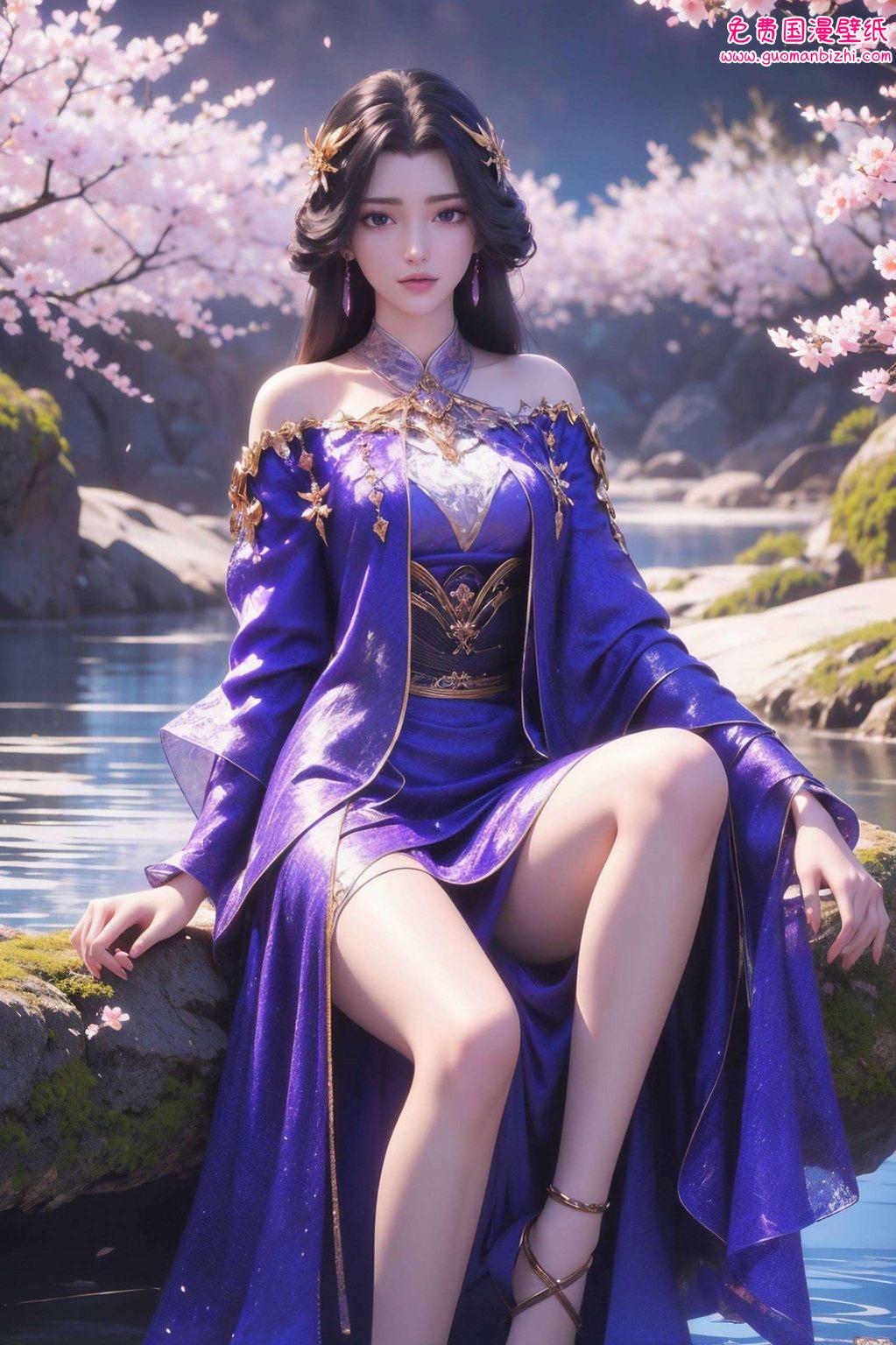 动态壁纸3D动漫云曦：AI生成二次元壁纸，Win10桌面主题盛宴