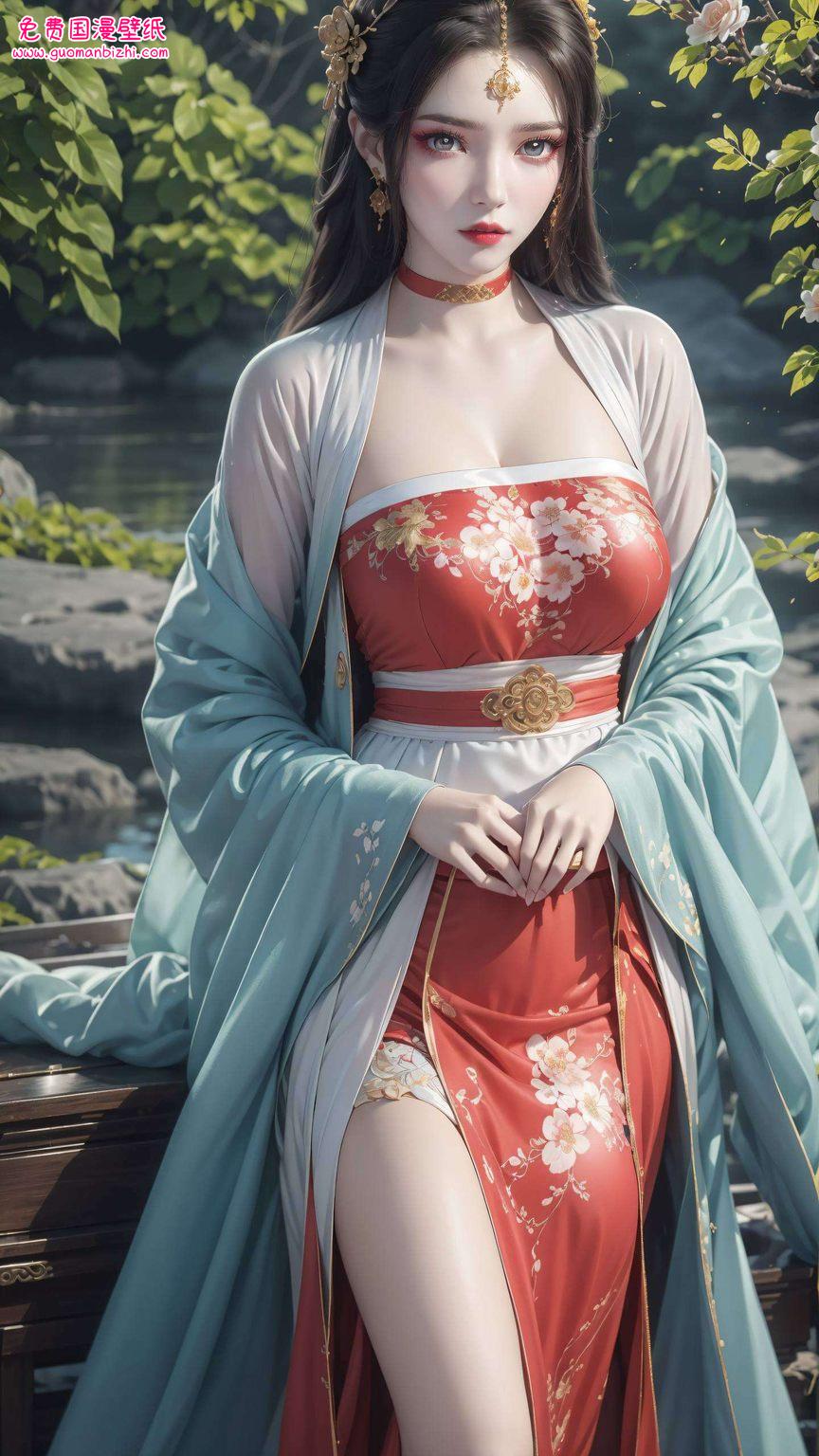 国漫女主高清壁纸仙逆墨云：AI图片模型免费壁纸下载，PC最美壁纸集锦