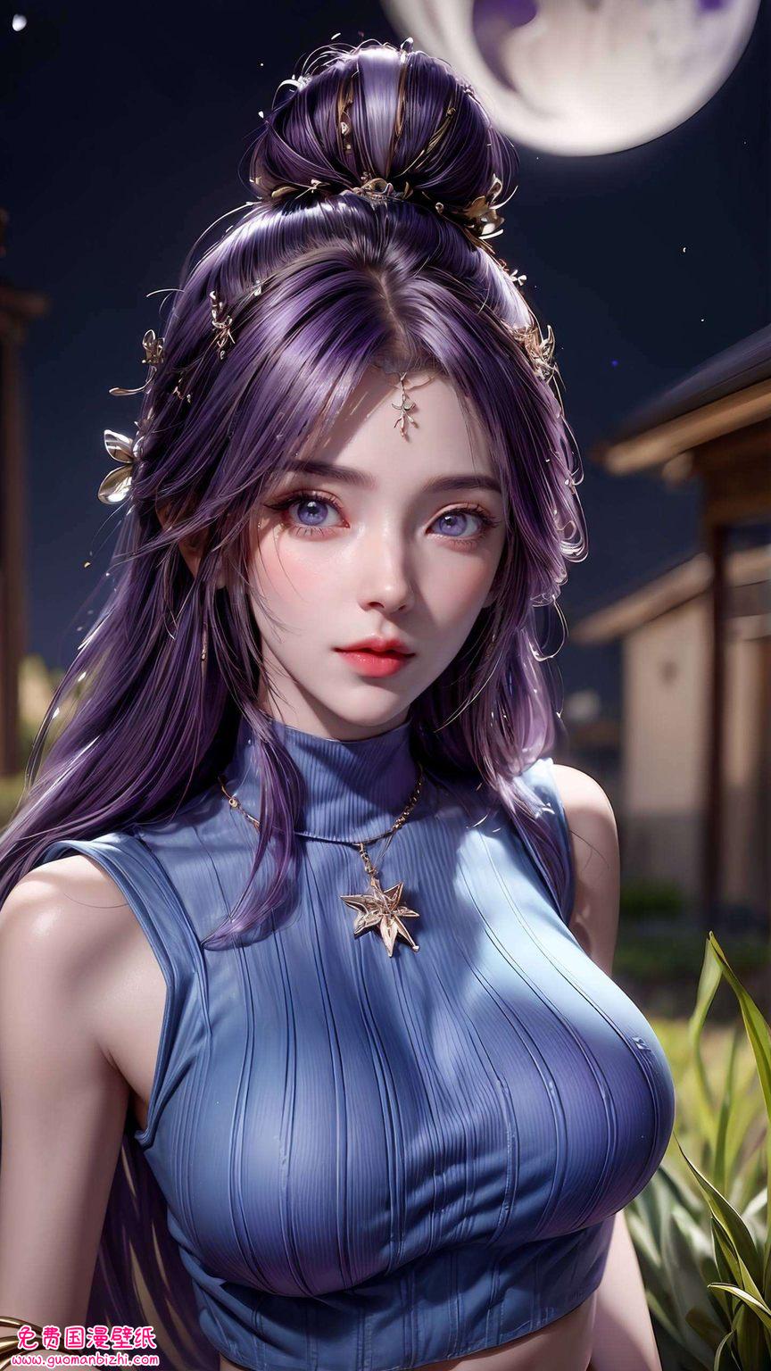 超精致精细角色电脑炫彩壁纸——云曦旧形象高清珍藏