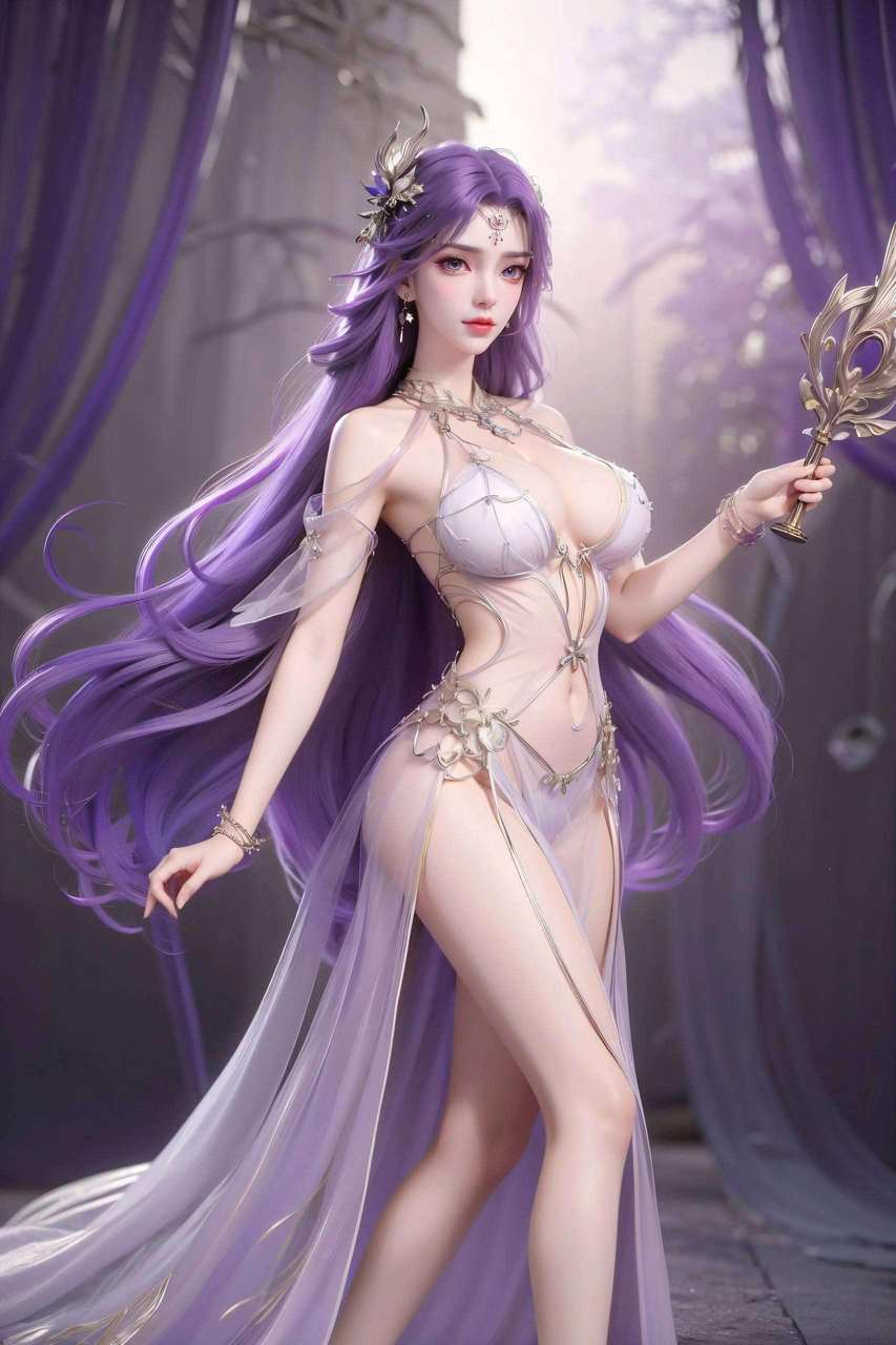 上界云曦4k超清壁纸：极简古风漫画