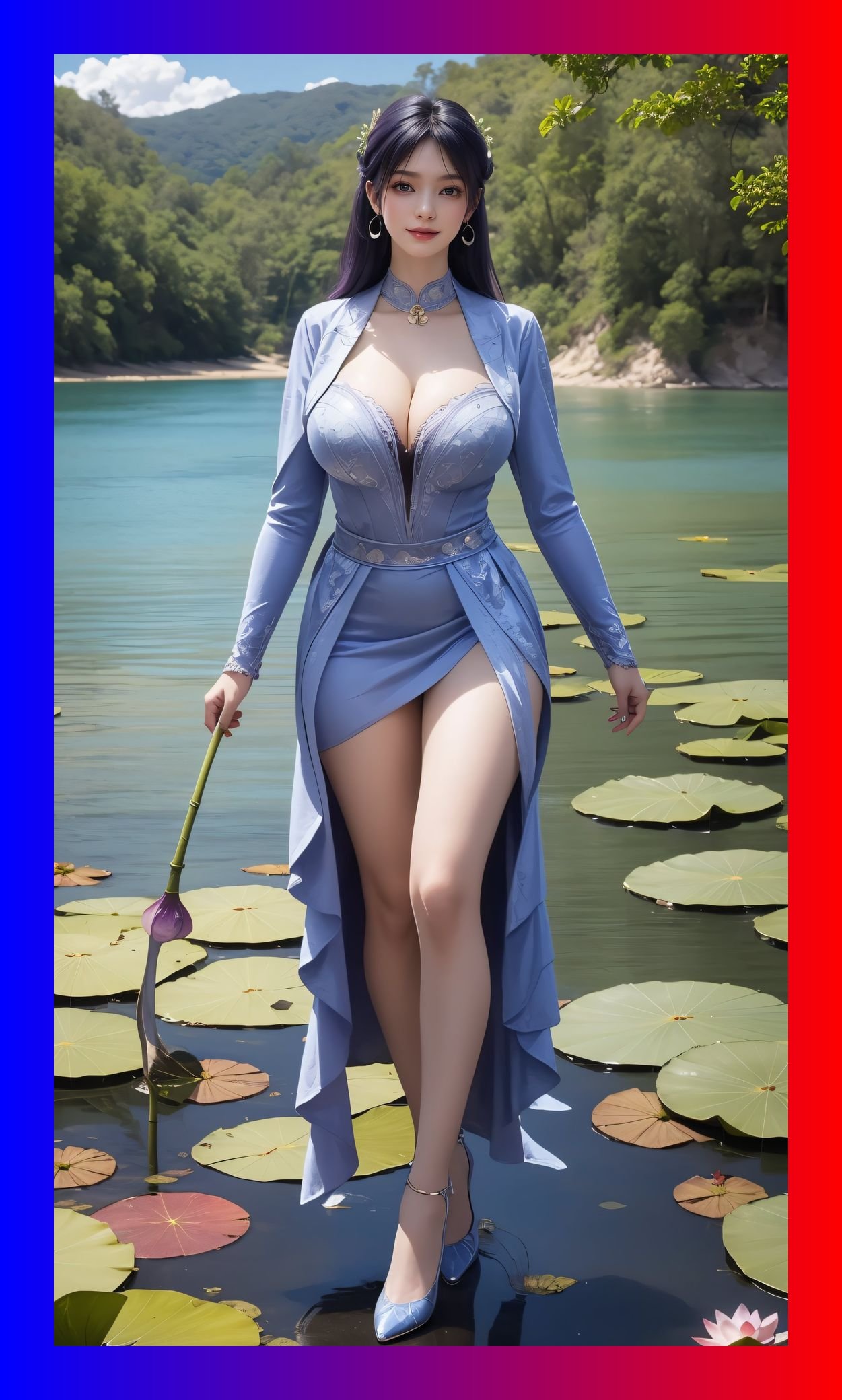 炫酷的ai生成遮天姬紫月高清4k打包壁纸