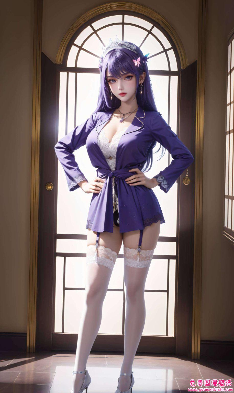 炫彩壁纸集 | 圣采儿的二次元简洁电脑壁纸精选