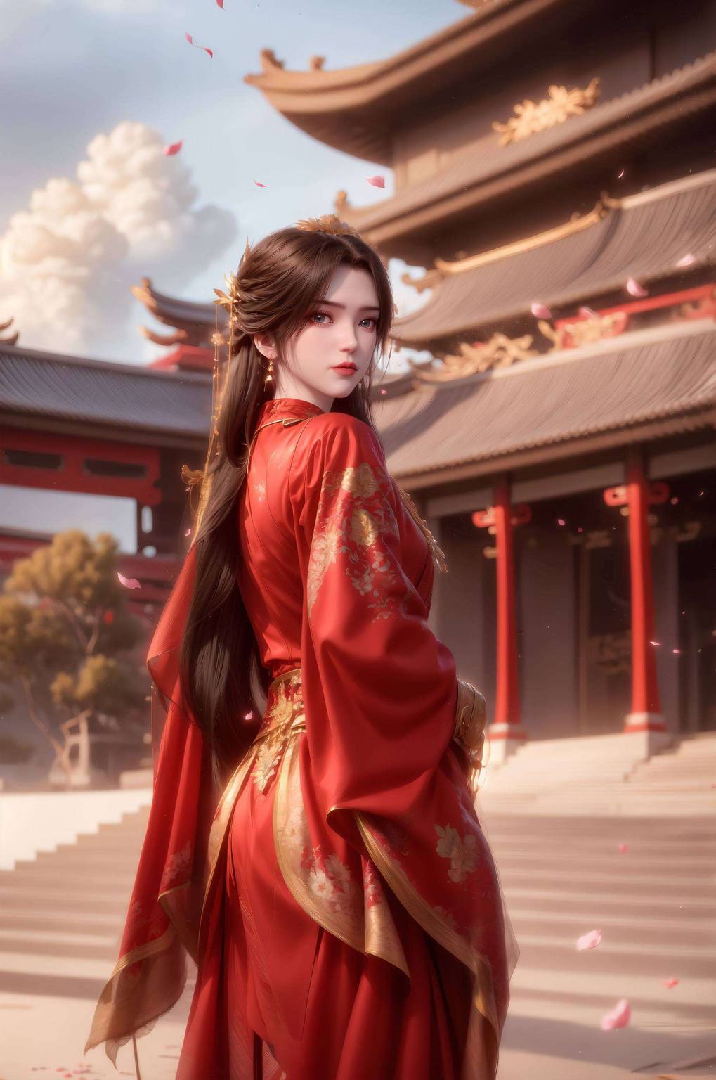 AI素材壁纸集：动漫壁纸与苹果桌面装饰图，神图君李慕婉电脑壁纸精选